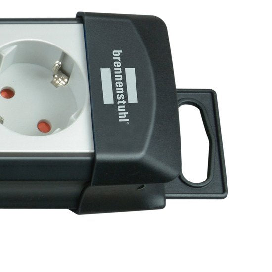 EAN 4007123664801 - Brennenstuhl Connect Premium-Line base múltiple 3 m 6 salidas AC Interior Negro, Blanco imagen 6