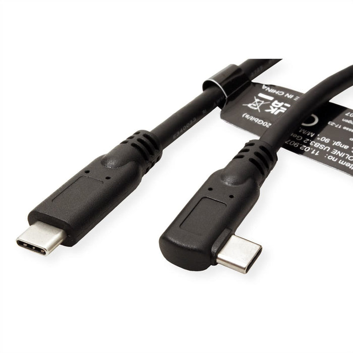 EAN 7630049621381 - ROLINE 11.02.9075 cable USB USB 3.2 Gen 2x2 1 m USB C Negro imagen 2