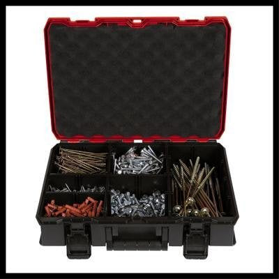 EAN 4006825662924 - Einhell E-Case S-F Caja para piezas pequeñas Polipropileno Negro, Rojo imagen 2