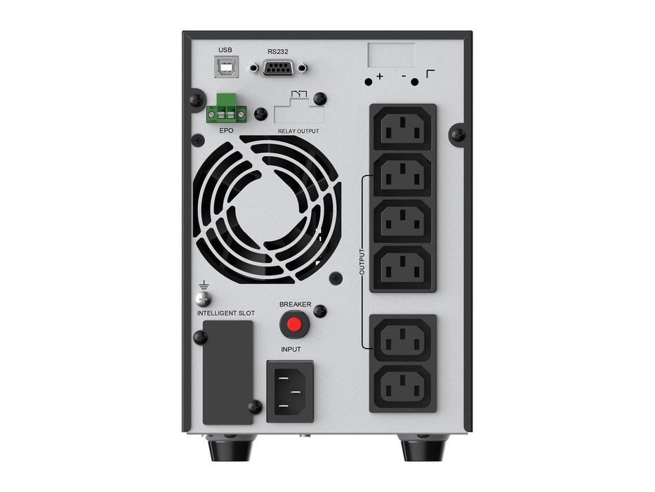 EAN 4015867237830 - Conceptronic ZEUS52E2K sistema de alimentación ininterrumpida (UPS) Doble conversión (en línea) 2 kVA 180 imagen 3