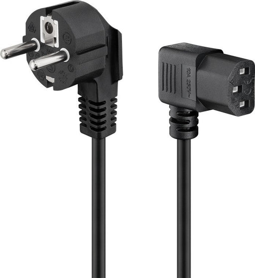 EAN 4040849931192 - Goobay 93119 cable de transmisión Negro 5 m Enchufe tipo F IEC C13 imagen 1