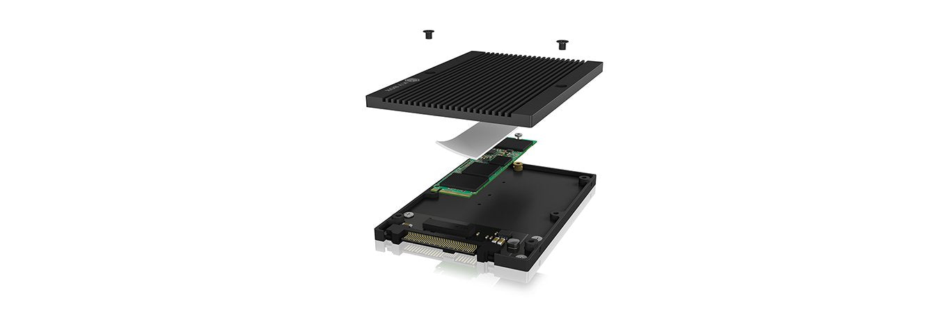 EAN 4250078171164 - ICY BOX IB-M2U04 Caja externa para unidad de estado sólido (SSD) Negro 2.5" imagen 9
