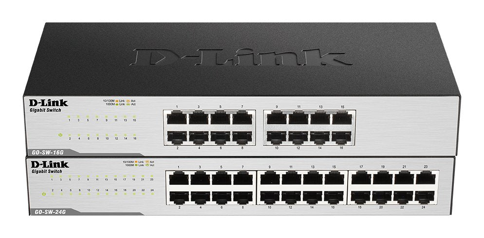 EAN 0790069396625 - D-Link GO-SW-24G No administrado L2 Gigabit Ethernet (10/100/1000) 1U Negro imagen 3
