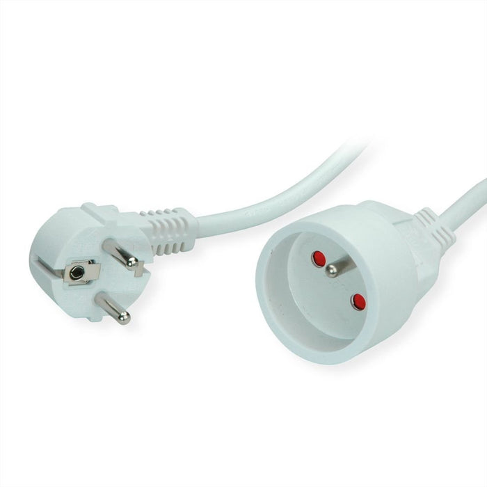 EAN 7630049611528 - VALUE 19.99.1175 cable de transmisión Blanco 10 m CEE7/7 imagen 3