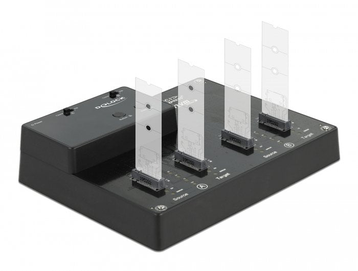 EAN 4043619641246 - DeLOCK 64124 base de conexión para disco duro USB 3.2 Gen 2 (3.1 Gen 2) Type-C Negro imagen 6