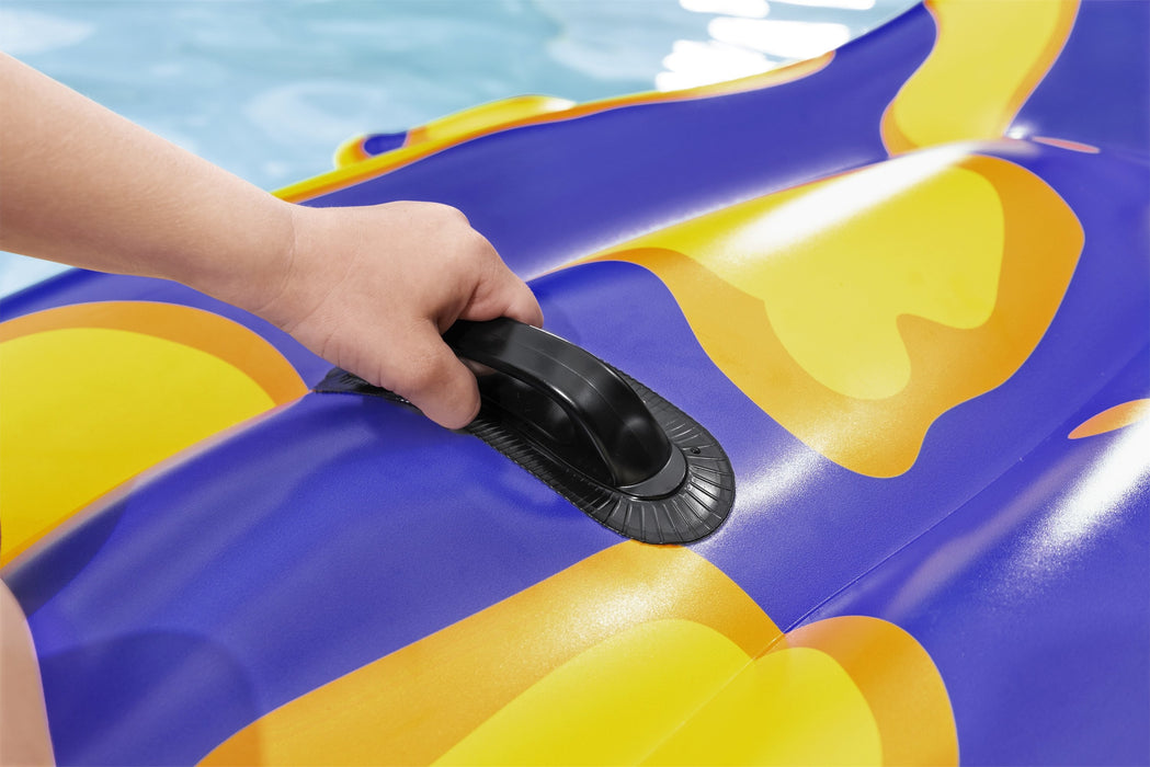 EAN 6941607348703 - Bestway 41502 flotador para piscina y playa Púrpura, Amarillo Monocromo Cloruro de polivinilo (PVC) Colch imagen 3
