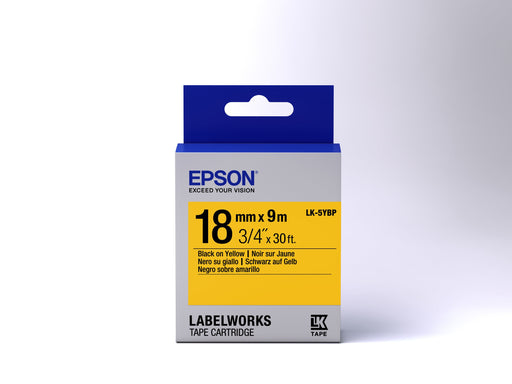 EAN 8715946611471 - Epson LK-5YBP cinta para impresora de etiquetas Negro sobre amarillo imagen 2