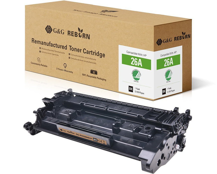 EAN 6942383121719 - G&G GG-PH226NECF cartucho de tóner 1 pieza(s) Compatible Negro imagen 1