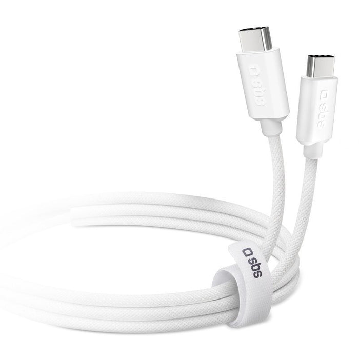 EAN 8018417439704 - SBS TECABLETISSUETCCG cable USB USB 2.0 1,5 m USB C Blanco imagen 2