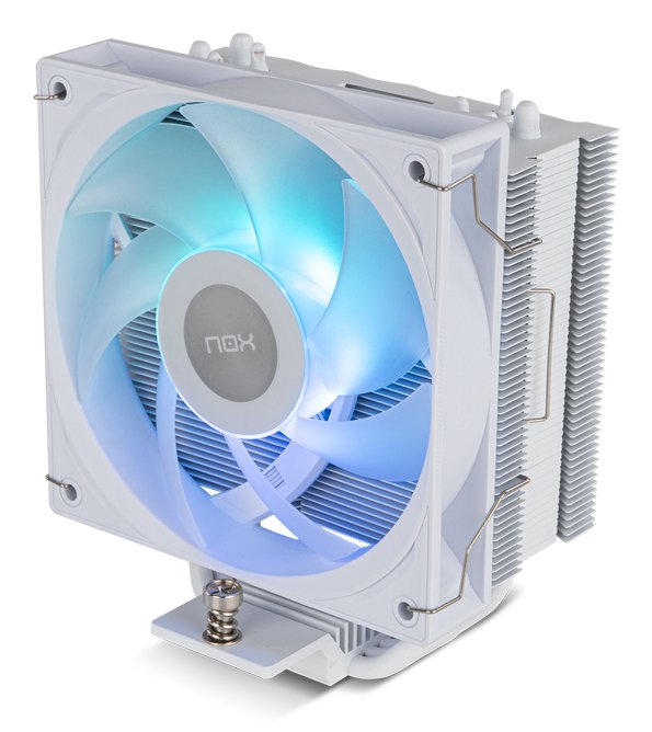 EAN 8436587975721 - NOX Hummer NXHUMMERR400ARGBWH sistema de refrigeración para ordenador Procesador Ventilador 12 cm Blanco imagen 3