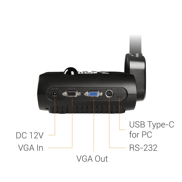 EAN 4719552127252 - AVer F50+ cámara de documentos Negro 25,4 / 3,2 mm (1 / 3.2") CMOS USB 2.0 imagen 7
