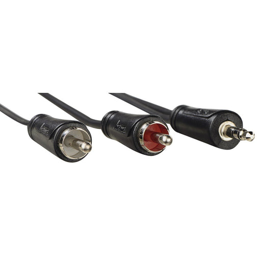 EAN 4047443440020 - Hama 00205110 cable de audio 1,5 m 3,5mm 2 x RCA Negro imagen 2
