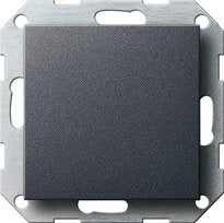 EAN 4010337268284 - GIRA 1730191 placa de pared y cubierta de interruptor Antracita imagen 1