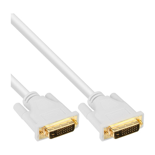 EAN 4043718143924 - InLine 4043718143924 cable DVI 5 m DVI-D Blanco imagen 1