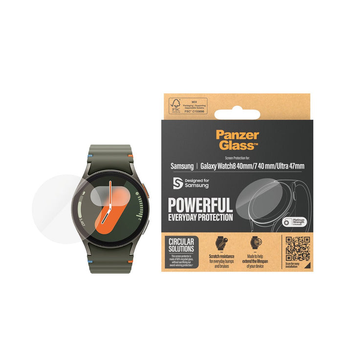 EAN 5715685001543 - PanzerGlass ® Screen Protector Samsung Galaxy Watch8 40mm | Watch Ultra 47mm | Watch7 40mm Protector de p imagen 2