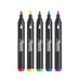 EAN 3026982010698 - Sharpie 2201069 marcador 5 pieza(s) Punta redonda Azul, Verde, Rojo, Violeta, Amarillo imagen 4