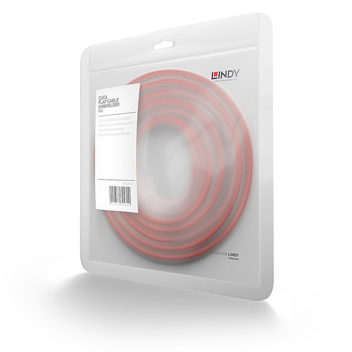EAN 4002888475112 - Lindy 47511 cable de red Rojo 1 m Cat6 U/UTP (UTP) imagen 2