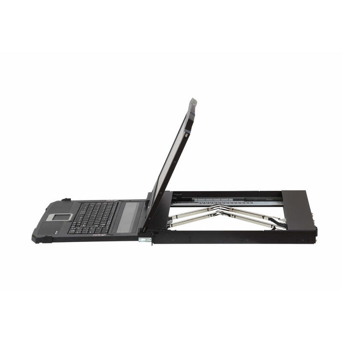 18.5" Dual Rail Usb Hdmi-Dvi  Vga Full Hd Uk Keyboard