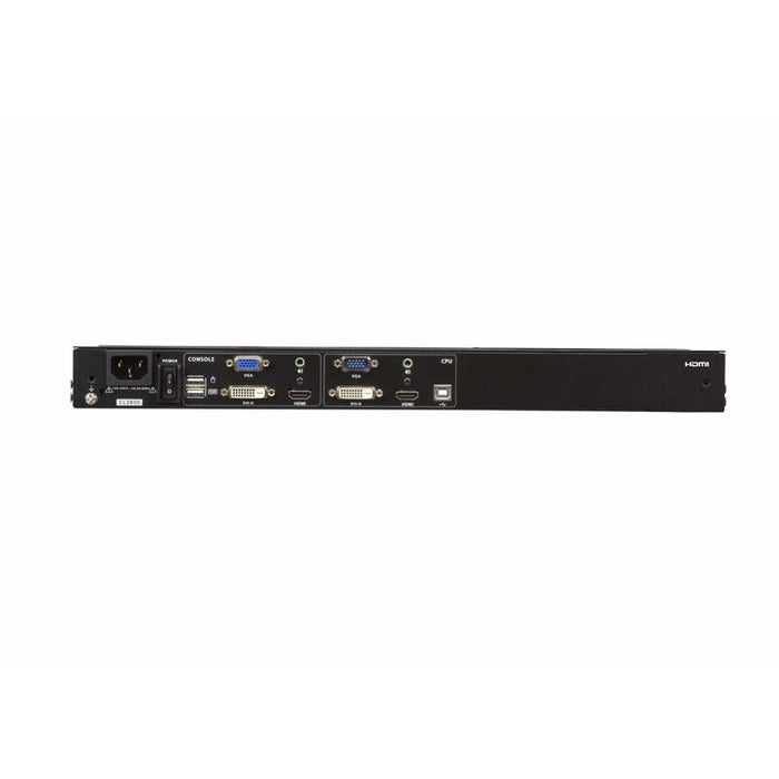 18.5" Dual Rail Usb Hdmi-Dvi  Vga Full Hd Uk Keyboard