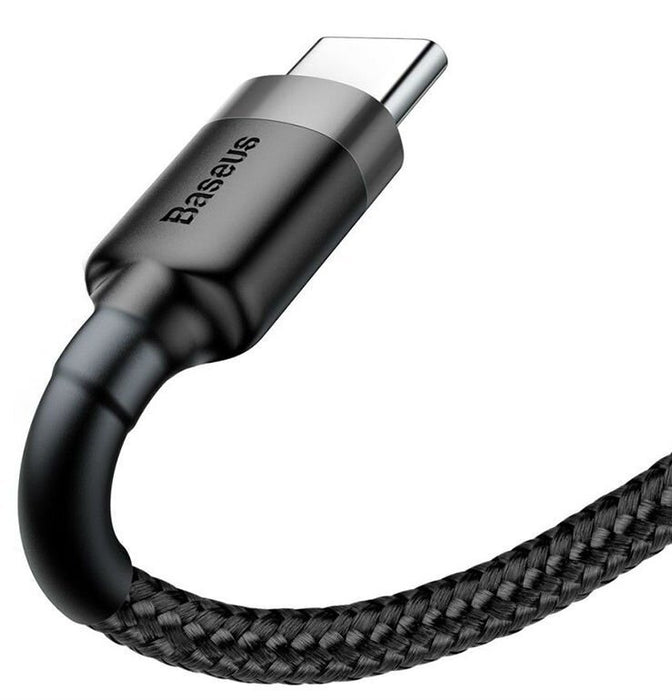 EAN 6953156278189 - Baseus Cafule cable USB USB 2.0 0,5 m USB A USB C 0,48 Gbit/s Negro imagen 4