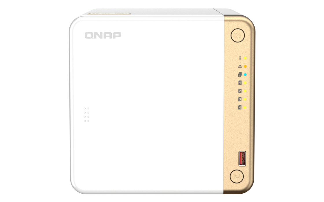EAN 4711103081198 - QNAP TS-462-2G servidor de almacenamiento NAS Torre Intel® Celeron® N4505 2 GB DDR4 0 TB QNAP QTS Blanco imagen 1