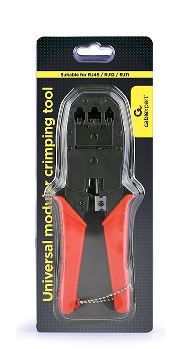 EAN 8716309084567 - Gembird T-WC-04 crimpadora Herramienta para prensar Negro, Rojo imagen 2