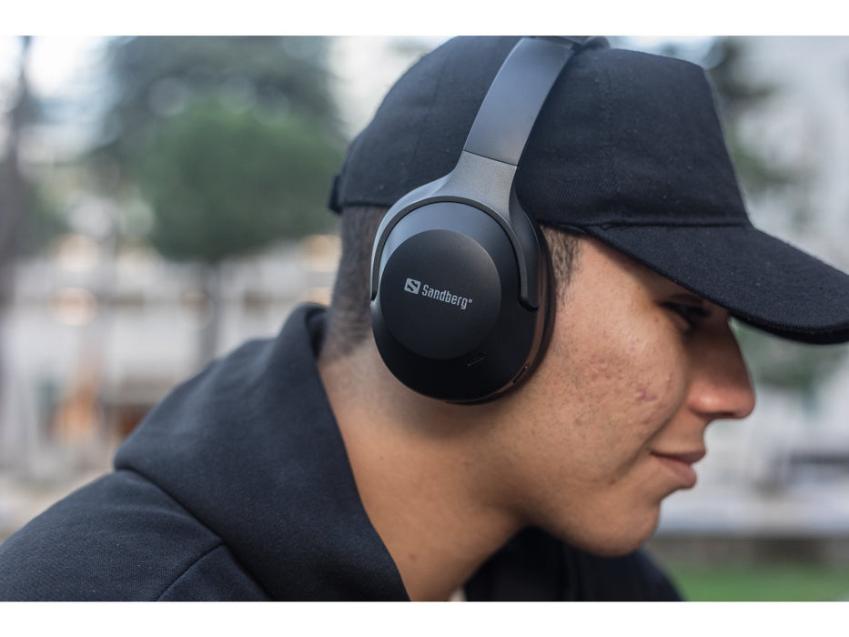 EAN 5705730126536 - Sandberg 126-53 auricular y casco Auriculares Inalámbrico Diadema Llamadas/Música Bluetooth Negro imagen 10