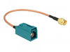 EAN 4043619896646 - DeLOCK 89664 cable coaxial RG-316 0,2 m FAKRA Z RP-SMA Marrón, Verde imagen 1