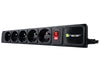 EAN 5907512869833 - Tracer Surge protector PowerGear 5 m Black (5 outlets) base múltiple 5 salidas AC Interior Negro imagen 3