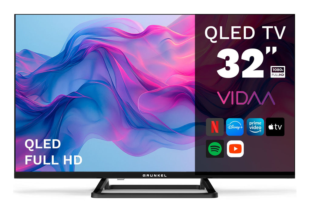 EAN 8426156018935 - Grunkel QLED-3225VD Televisor 81,3 cm (32") Full HD Smart TV Wifi Negro imagen 1