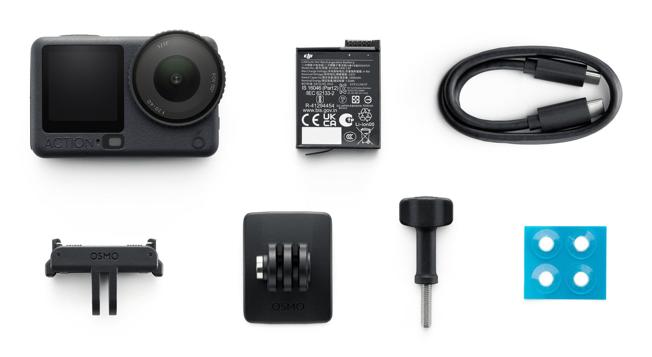 EAN 6937224126060 - DJI Osmo Action 6 Standard Combo cámara para deporte de acción 38 MP 4K Ultra HD CMOS 25,4 / 1,1 mm (1 /  imagen 5