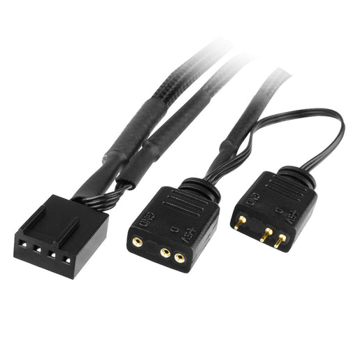 EAN 1230000071611 - Iceberg Thermal IceGALE ARGB Carcasa del ordenador Ventilador 14 cm Negro 2 pieza(s) imagen 2