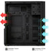 EAN 8436624423888 - CoolBox COO-PCA780-1 carcasa de ordenador Midi Tower Negro imagen 4