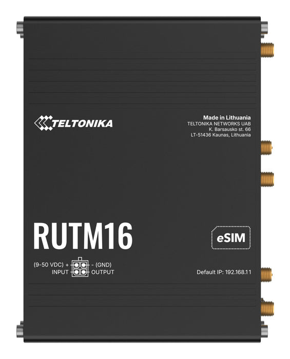 EAN 4779051847372 - Teltonika RUTM16 Router de red móvil imagen 1