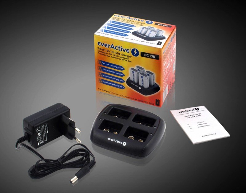 EAN 5902020523826 - Everactive NC109 cargador de batería Corriente alterna imagen 5