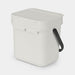 EAN 8710755213229 - Brabantia Sort & Go 3 L 1 cesta(s) Gris imagen 4