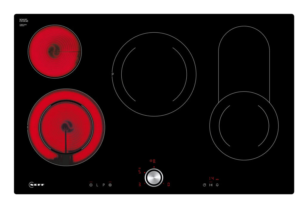 EAN 4242004188278 - Neff T18PT16X0 hobs Negro Integrado 80 cm Cerámico 4 zona(s) imagen 1