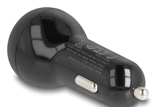 EAN 4043619643301 - DeLOCK 64330 cargador de dispositivo móvil Universal Negro Encendedor de cigarrillos Auto imagen 1