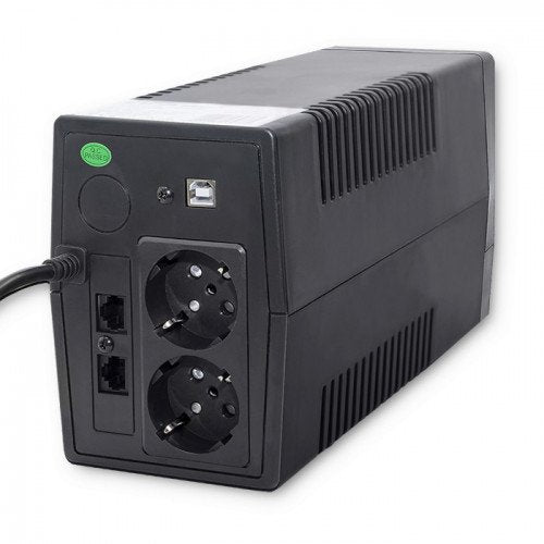 EAN 5901878539799 - Qoltec Monolith sistema de alimentación ininterrumpida (UPS) Doble conversión (en línea) 0,85 kVA 480 W 2 imagen 2