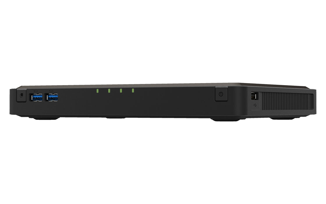 EAN 4713213519974 - QNAP TBS-464 NAS Escritorio Intel® Celeron® N5105 8 GB DDR4 0 TB QNAP Turbo System Negro imagen 6