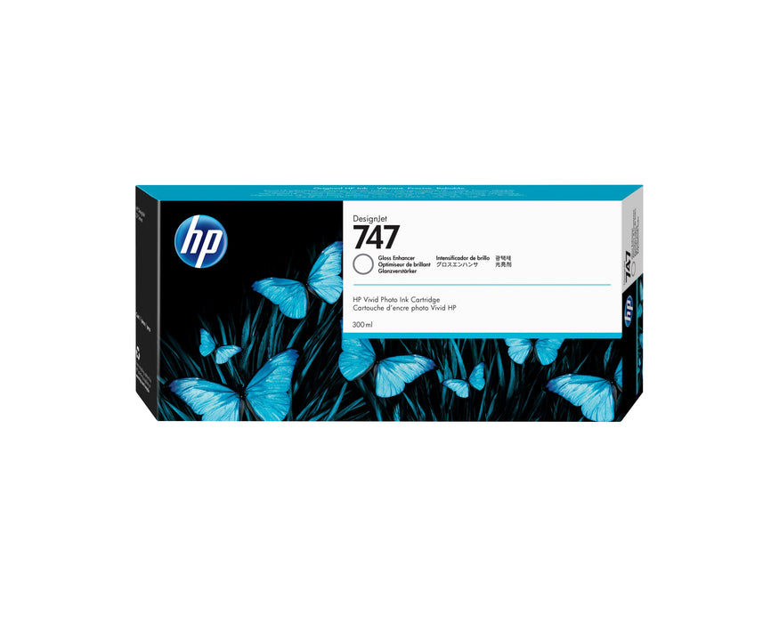 EAN 0191628213627 - HP 747 300-ml Gloss Enhancer DesignJet Ink Cartridge cabeza de impresora Inyección de tinta térmica imagen 1