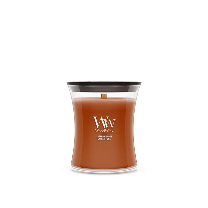 EAN 5038581183473 - WoodWick Saffron Smoke vela Cilindro Azafrán Marrón 1 pieza(s) imagen 1