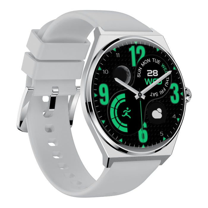 EAN 5905913006109 - MaxCom Ecowatch 5 3,63 cm (1.43") AMOLED 45.5 mm Digital 466 x 466 Pixeles Plata imagen 3