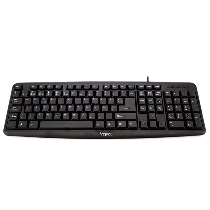 EAN 8435364316818 - iggual CK-BASIC-105T teclado Universal QWERTY Español imagen 1