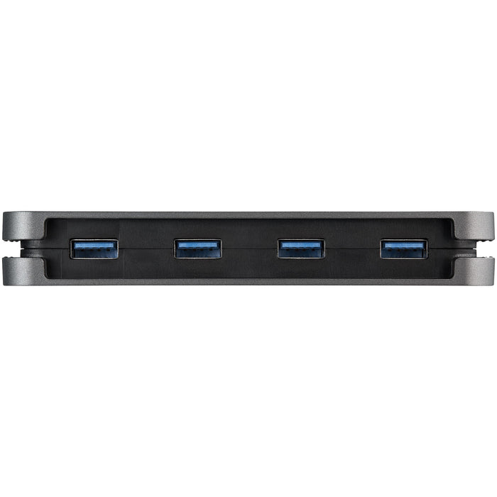 EAN 0065030883443 - StarTech.com HB30AM4AB hub de interfaz USB 3.2 Gen 1 (3.1 Gen 1) Type-A 5000 Mbit/s Negro, Gris imagen 6
