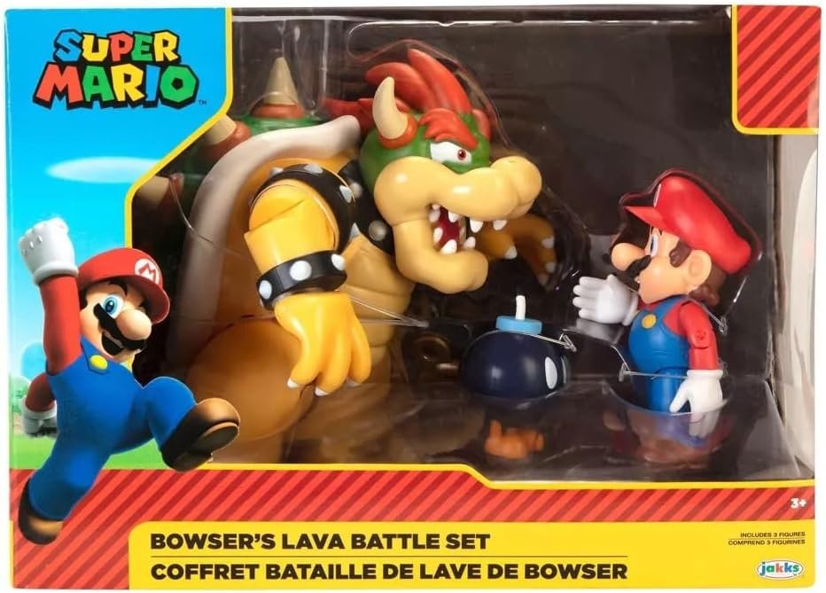 EAN 0039897645124 - Super Mario Bowser’s Lava Battle Set imagen 6