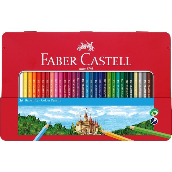 EAN 8991761324011 - Faber-Castell 115886 lápiz de color Beige, Negro, Azul, Bronce, Marrón, Verde, Multicolor, Rosa, Blanco,  imagen 1