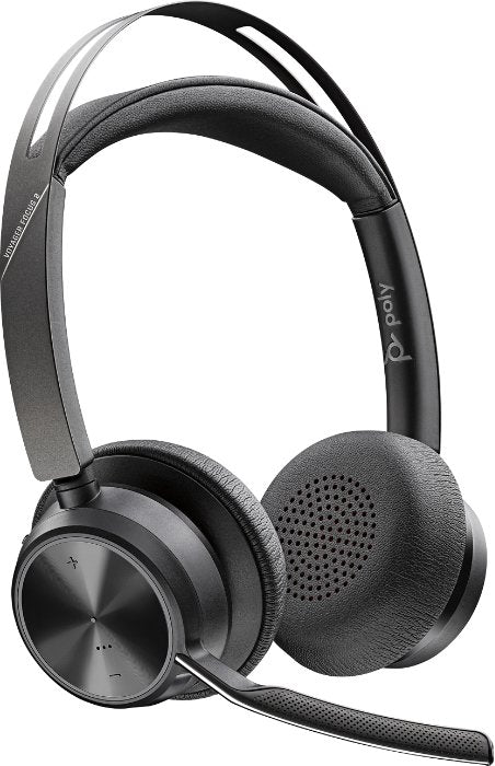 EAN 0017229166721 - Poly Voyager Focus 2 UC Auriculares Inalámbrico y alámbrico Diadema Oficina/Centro de llamadas USB tipo A imagen 2