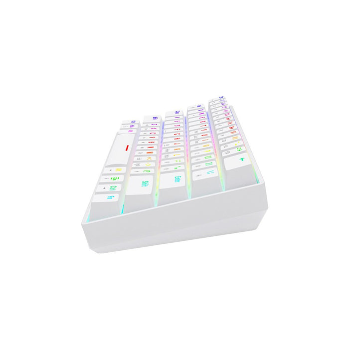 EAN 5901986049357 - Savio WHITEOUT X2 PEACH teclado Juego USB QWERTY Inglés internacional Blanco imagen 5