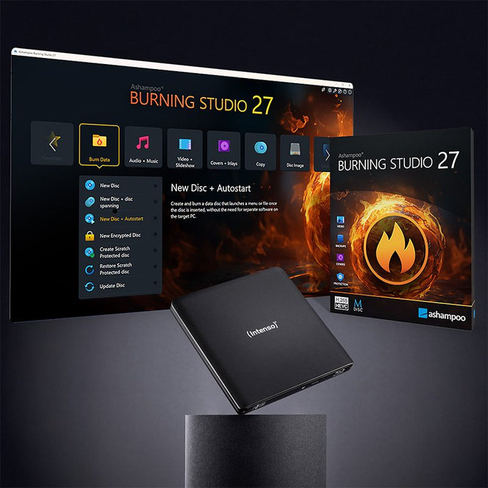 EAN 4034303037315 - Intenso EOD 500BD Slim unidad de disco óptico Blu-Ray ROM Negro imagen 14